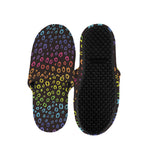 Rainbow Leopard Pattern Print Slippers