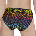 Rainbow Leopard Pattern Print Women's Panties