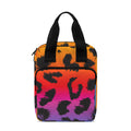 Rainbow Leopard Print Bible Tote Bag