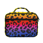 Rainbow Leopard Print Briefcase Bible Bag