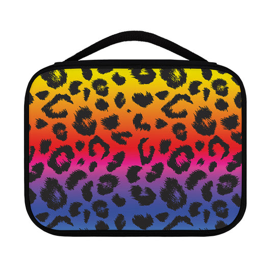 Rainbow Leopard Print Classic Bible Case
