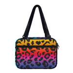 Rainbow Leopard Print Double Strap Bible Bag