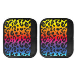 Rainbow Leopard Print Handle Covers