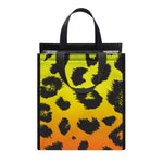 Rainbow Leopard Print Insulated Lunch Tote