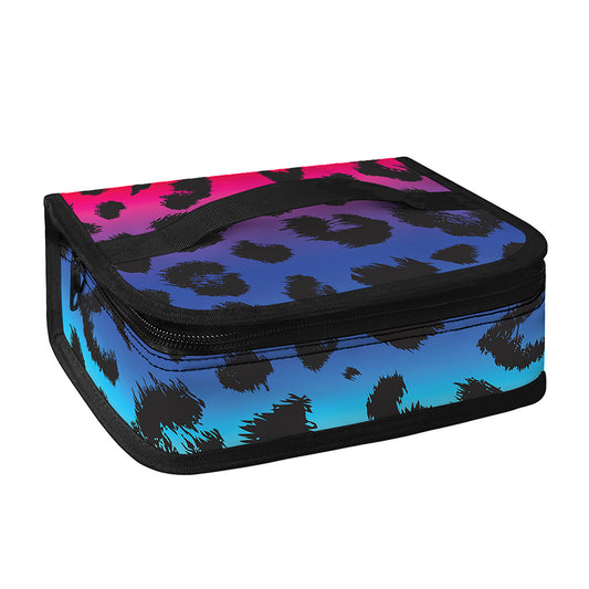 Rainbow Leopard Print Small Lunch Bag