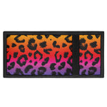 Rainbow Leopard Print Trifold Wallet