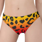 Rainbow Leopard Print Women's Panties