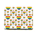 Rainbow LGBT Heart Pattern Print Bifold Wallet