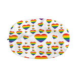 Rainbow LGBT Heart Pattern Print Car Side Mirror Covers