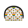 Rainbow LGBT Heart Pattern Print Coin Purse