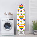 Rainbow LGBT Heart Pattern Print Ironing Board Cover