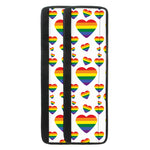 Rainbow LGBT Heart Pattern Print Refrigerator Handle Covers