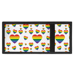 Rainbow LGBT Heart Pattern Print Trifold Wallet