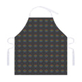 Rainbow LGBT Peace Sign Pattern Print Adjustable Apron