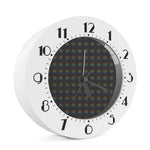 Rainbow LGBT Peace Sign Pattern Print Alarm Clock