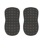 Rainbow LGBT Peace Sign Pattern Print Bar Stool Covers