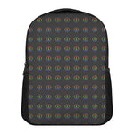 Rainbow LGBT Peace Sign Pattern Print Casual Backpack
