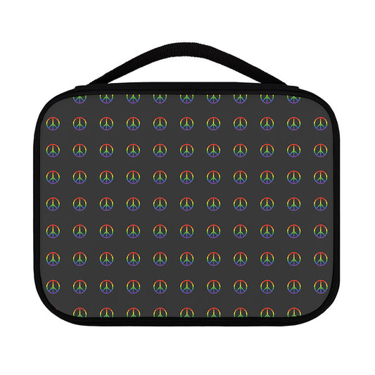 Rainbow LGBT Peace Sign Pattern Print Classic Bible Case