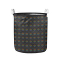 Rainbow LGBT Peace Sign Pattern Print Collapsible Laundry Basket