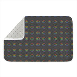 Rainbow LGBT Peace Sign Pattern Print Indoor Door Mat