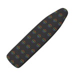 Rainbow LGBT Peace Sign Pattern Print Ironing Board Cover