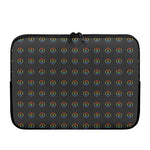 Rainbow LGBT Peace Sign Pattern Print Laptop Sleeve