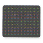 Rainbow LGBT Peace Sign Pattern Print Mouse Pad