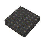 Rainbow LGBT Peace Sign Pattern Print Outdoor Seat Cushion Cover