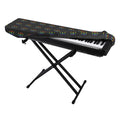 Rainbow LGBT Peace Sign Pattern Print Piano Keyboard Cover