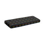 Rainbow LGBT Peace Sign Pattern Print Piano Keyboard Cover