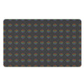 Rainbow LGBT Peace Sign Pattern Print Polyester Doormat
