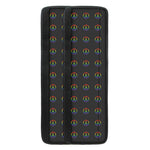 Rainbow LGBT Peace Sign Pattern Print Refrigerator Handle Covers