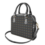 Rainbow LGBT Peace Sign Pattern Print Shoulder Handbag