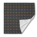 Rainbow LGBT Peace Sign Pattern Print Silk Bandana