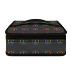 Rainbow LGBT Peace Sign Pattern Print Small Lunch Bag