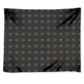 Rainbow LGBT Peace Sign Pattern Print Tapestry
