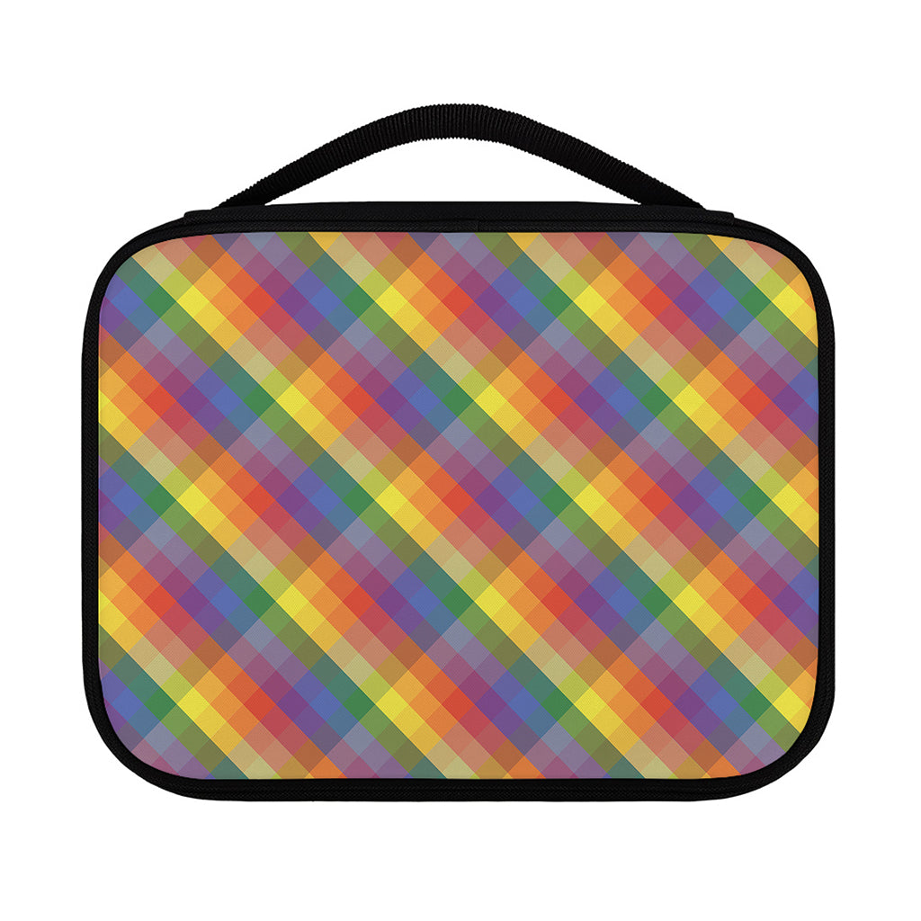 Rainbow LGBT Plaid Pattern Print Classic Bible Case