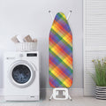 Rainbow LGBT Plaid Pattern Print Ironing Board Cover