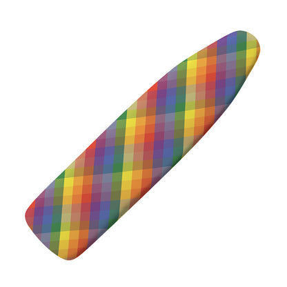 Rainbow LGBT Plaid Pattern Print Ironing Board Cover