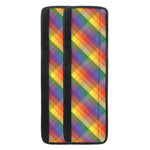 Rainbow LGBT Plaid Pattern Print Refrigerator Handle Covers