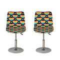 Rainbow LGBT Pride Heart Pattern Print Bar Stool Covers