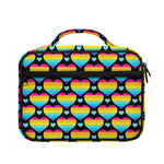 Rainbow LGBT Pride Heart Pattern Print Briefcase Bible Bag