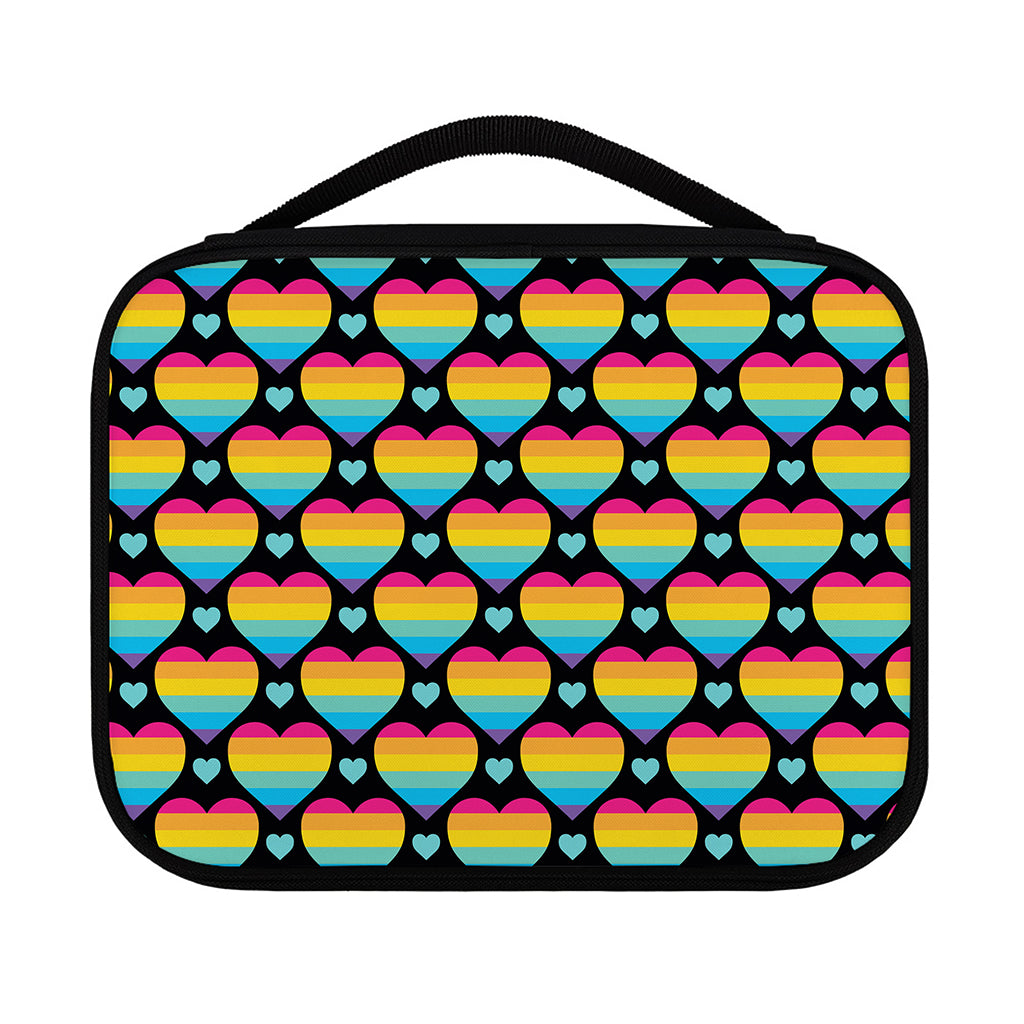 Rainbow LGBT Pride Heart Pattern Print Classic Bible Case