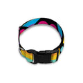 Rainbow LGBT Pride Heart Pattern Print Dog Collar