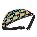 Rainbow LGBT Pride Heart Pattern Print Fanny Pack