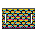 Rainbow LGBT Pride Heart Pattern Print Golf Cart Seat Cover