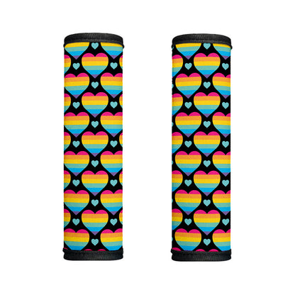 Rainbow LGBT Pride Heart Pattern Print Handle Covers