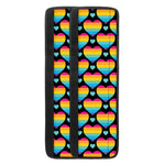 Rainbow LGBT Pride Heart Pattern Print Refrigerator Handle Covers