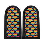 Rainbow LGBT Pride Heart Pattern Print Skillet Handle Cover