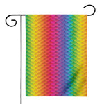 Rainbow Mermaid Scale Pattern Print House Flag